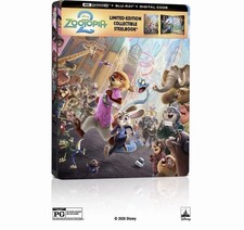 Zootopia 2 - 4K Limited Edition U.S. Steelbook (4K + Blu-ray + Digital) PRESALE