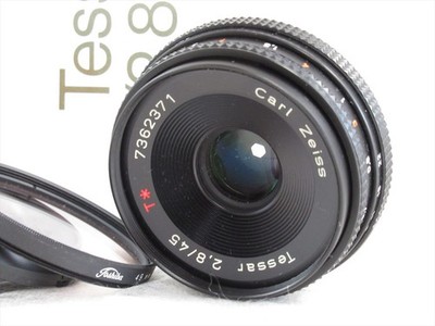 Carl Zeiss Tessar 2.8/45mmレンズ MMJ Carl Zeiss Tessar T* 45mm f/2.8 MMJ Lens w/ Instruction Manual