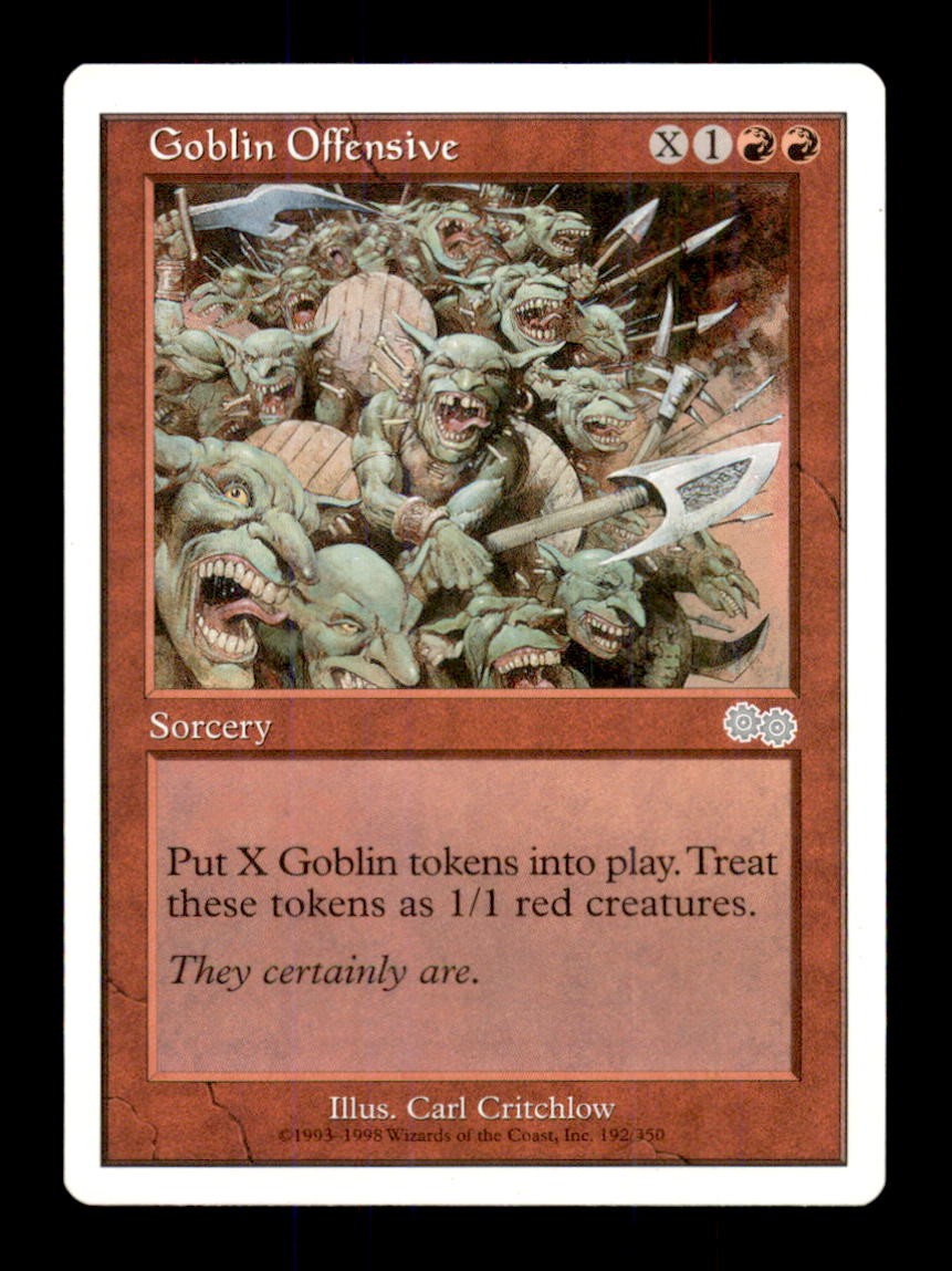 MTG Goblin Offensive LP Light Play Anthologies [940]