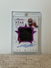 2018 Panini - Flawless Football Joe Mixon Star Swatch Patch Signature /15