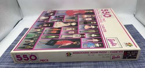Vintage "Nostalgic Barbie" Jigsaw Puzzle 550 Piece 1989 Complete Great Condition - Picture 6 of 6