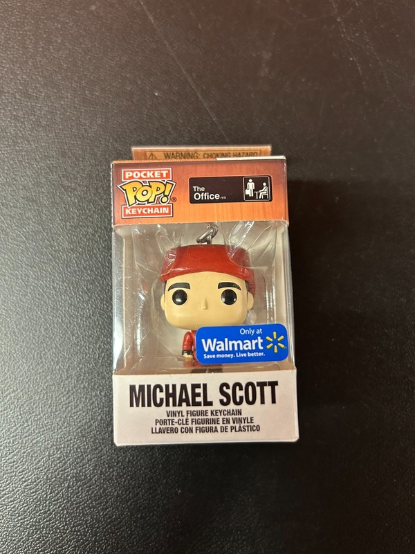 Funko Pocket Pop Keychain The Office Michael Scott Walmart Exclusive Figure