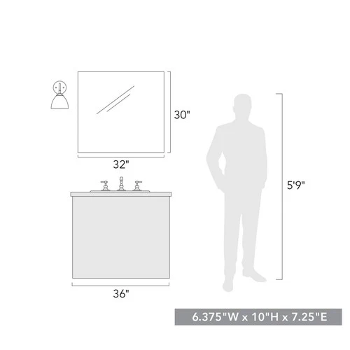 Zoey 10" High Matte Black Wall Sconce - Picture 5 of 5