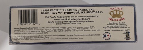 1997 Pacific Crown Collection Baseball FACTORY SEALED HOBBY BOX RARE VTHF - Picture 3 of 3
