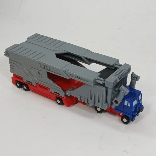 Transformers G1 Autobot Micromaster Overload + Car Carrier Trailer Hasbro 1988