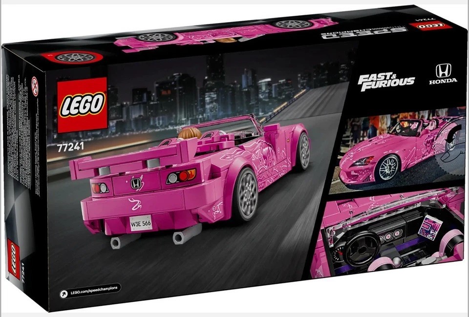 FAST SHIP* LEGO Speed Champions 2 Fast 2 Furious Honda S2000 Suki