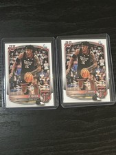 Bowman U Jt Toppin Texas Tech 2 Card Lot 1st Edition