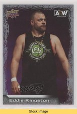 2022 Upper Deck AEW All Elite Wrestling Silver Foil Eddie Kingston #47 READ 1g4p