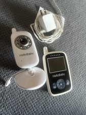 HelloBaby Hb32 Video Baby Monitor with Camera and Audio - White