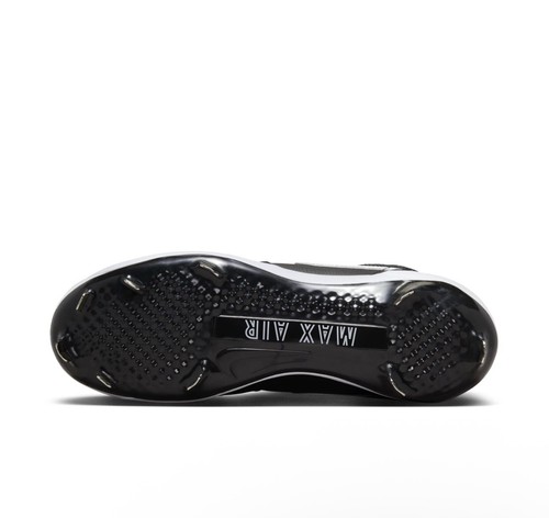 Nike Jordan 1 Retro MCS Black Molded Baseball Cleats AV5354-011 Men Size 9 $150 - Picture 6 of 6