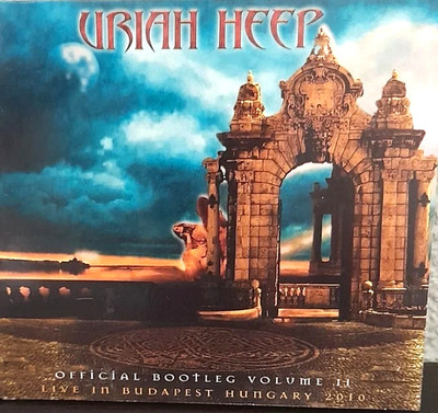 Uriah Heep  ''Live in Budapest''  CD  Official Bootleg Vol. II   2  Disc Set