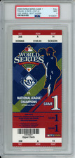 2008 World Series Ticket Tampa Bay Rays Philadelphia Phillies Game 1 10/22 PSA 9