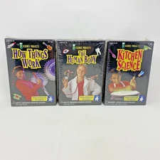LOT 3 STEM Kits Kitchen Science Human Body How Things Work Physics NEW Sealed