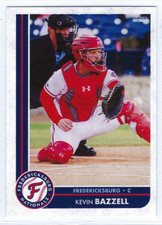 2025 Fredericksburg Nationals (Single-A Washington Nationals) Kevin Bazzell