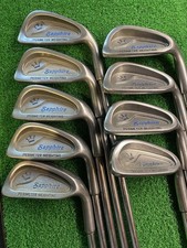 Ladies Golf Iron Sets Lady Sayers Sapphire Steel Irons 3-SW Standard Ladies Lth