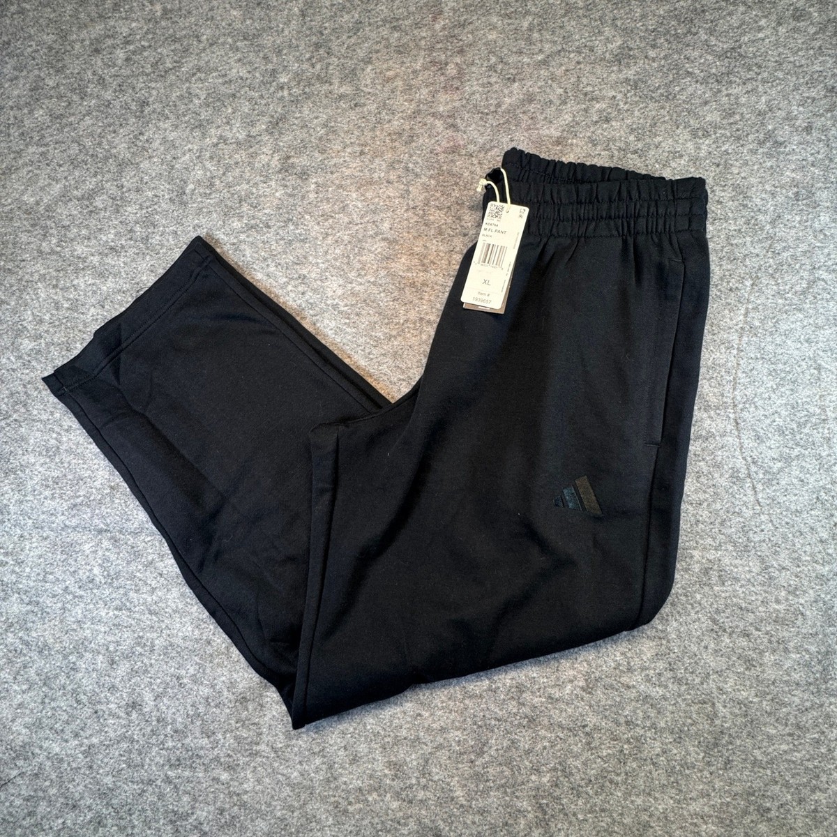 Adidas M FL PANT Black Fleece Sweatpants Mens XL KD6764 New With