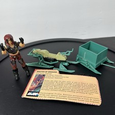 Zartan 1984 GI JOE 100  Complete V1 Chameleon Swamp Skier Dreadnok Vintage Cobra
