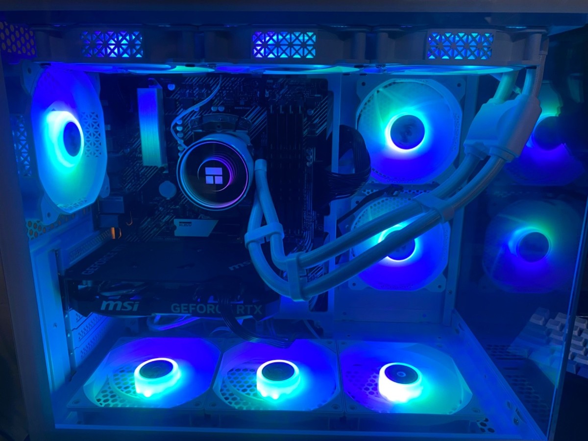 gaming pc rtx 3070 ryzen 7 5800x *Read Desc* | eBay