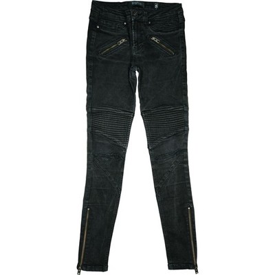 Tigha W26 Jeans Trousers Grey Ladies Sacha 7/8 Ankle Skinny Used Look Stretch