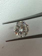 0.74 carat Natural Diamond | GIA certified | Shape - Round | Color- J | I1 863.51 per carat