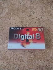 Sony Digital 8 D8 8mm Camcorder Tape Metal Particle 60min SP/90min LP Unopened
