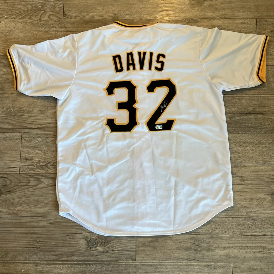 2022 Henry Davis Autographed Jersey Beckett COA + 2 Prospect Cards Pirates MLB - Image 2 of 4