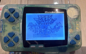 WonderSwan Clear Blue Backlit Digimon Special Edition with Games&Guidebooks ws