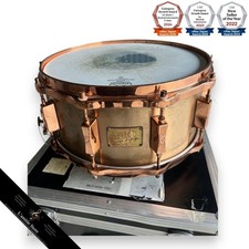 Sonar Bell Bronze 14" Snare Drum Gold Brass 90s Rare Model with Copper Hoops