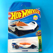 HOT WHEELS 2026 X-CCELERON WHITE 75/250 JJH43 EXOTICARS NEW MODEL R. WONG DESIGN