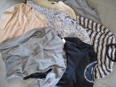 7-teiliges Damen Bekleidungspaket Pullover Gr.  M u.a. Marc OPolo/Massimo Dutti