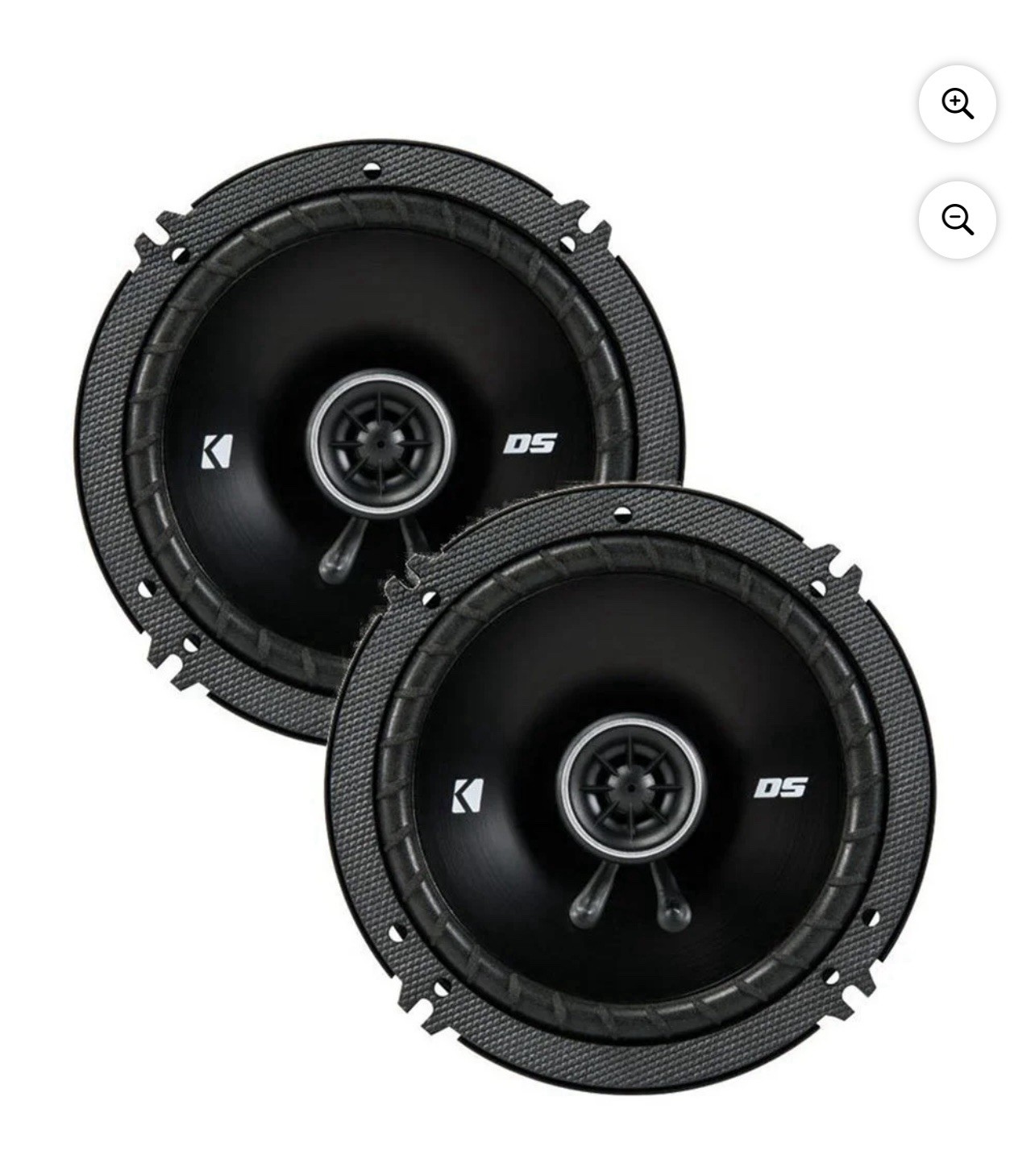 KICKER DS Series DSC650 6.5 inch 240W 2-Way 4 Ohm Car Audio 