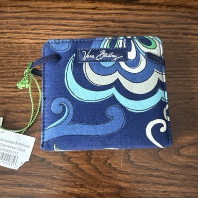 Vera Bradley Mini Notebook-Mediterranean Blue - Notepad - Paper - new with tags