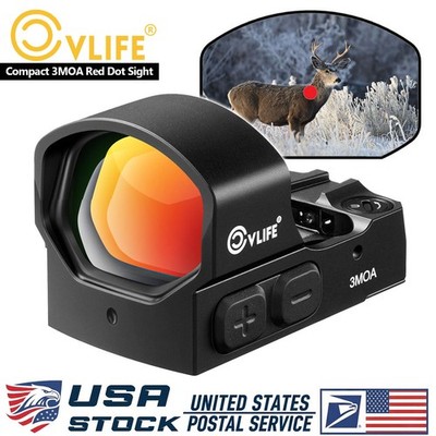 Ultra-compact 3 MOA Red Dot Sight Motion Awake Holographic RefIex Sight For RMR