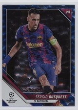 2021-22 Topps UCL Collection Blue Icy Foil 17/99 Sergio Busquets #60