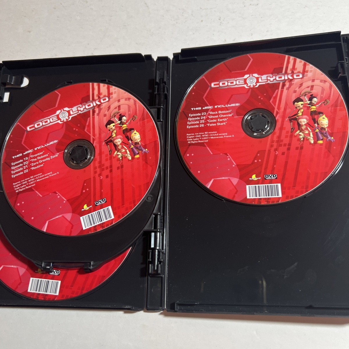 RARE DVD CODE LYOKO COMPLETE SEASON 1 - ANIME VG | eBay