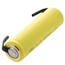 AA 1.2V 800mAh NiCd Rechargeable Assembly Cell Battery with Tabs