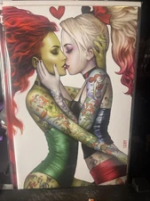 Harley Quinn #31 (2023) - Nathan Szerdy Virgin Variant - Poison Ivy Kiss Cover
