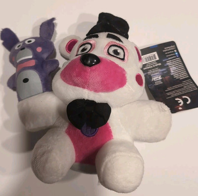 Five Nights at Freddy's Plush 8'' Sister Location Funtime Freddy with Bon Bon
