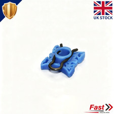 FIT FERRARI BLUE WINDOW REGULATOR SLIDING PIVOT GUIDE RETAINER CLIPS 2PCS