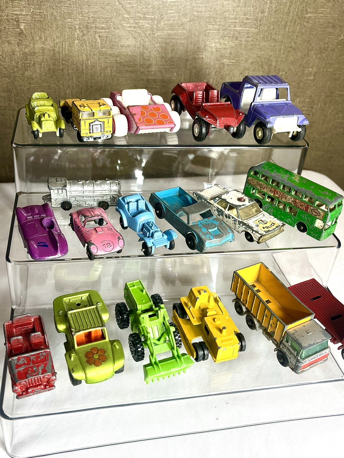 Matchbox Lesney Vintage Cars Metal Tin Tootsie Trucks Train Lot X20 Antique
