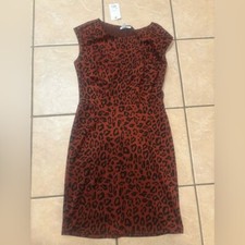 Leopard Print Dress- New with tags