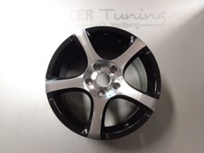 MAM W2 Felge 7,5x16  5x112 ET37 Schwarz Frontpoliert NEU!   R690
