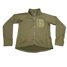 Teesar Mil-Tec by Sturm Mens Size S Green Waffle Thermal Field Jacket Liner