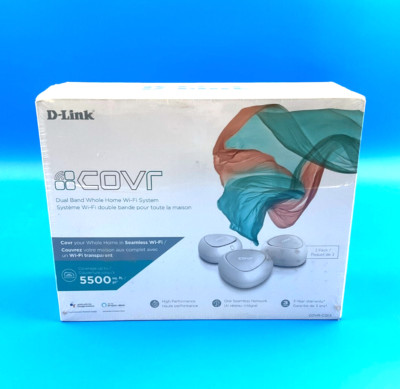 D-Link COVR AC1200 802.11ac Wireless LAN Mesh Access Point 3 pack COVR-C1213   