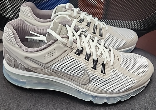 Men Nike Air Max 2013 Running Shoes Photon Dust Grey White FZ4140 025/Size 10 - Picture 2 of 7