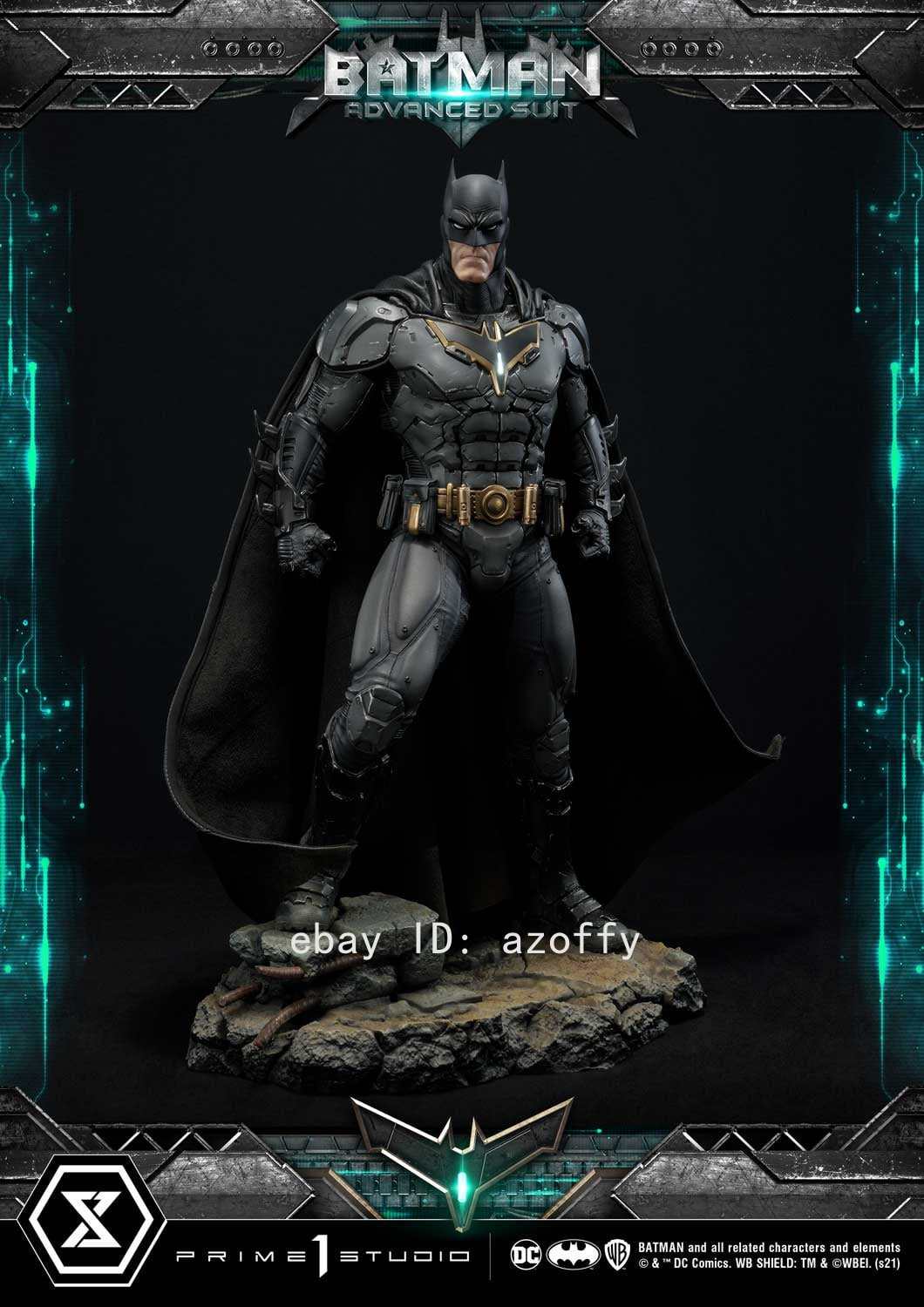 Instock Prime 1 Studio 1/4 UMMDC-04 Batman Advanced Suit Resin Painted Statue