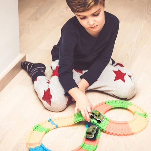 Auto Rennbahn Kinder 4 Jahre Strax Bahn Auto Original Für Magic Tracks Rennstrec - Bild 7 von 12