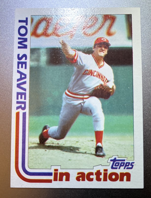 1982 Topps #31 Tom Seaver IA Reds NM-MT - Ranger -