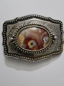 agate belt buckle