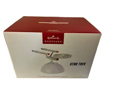 2023 Hallmark Star Trek USS Enterprise NCC-1701 Keepsake Tabletop Light Sound